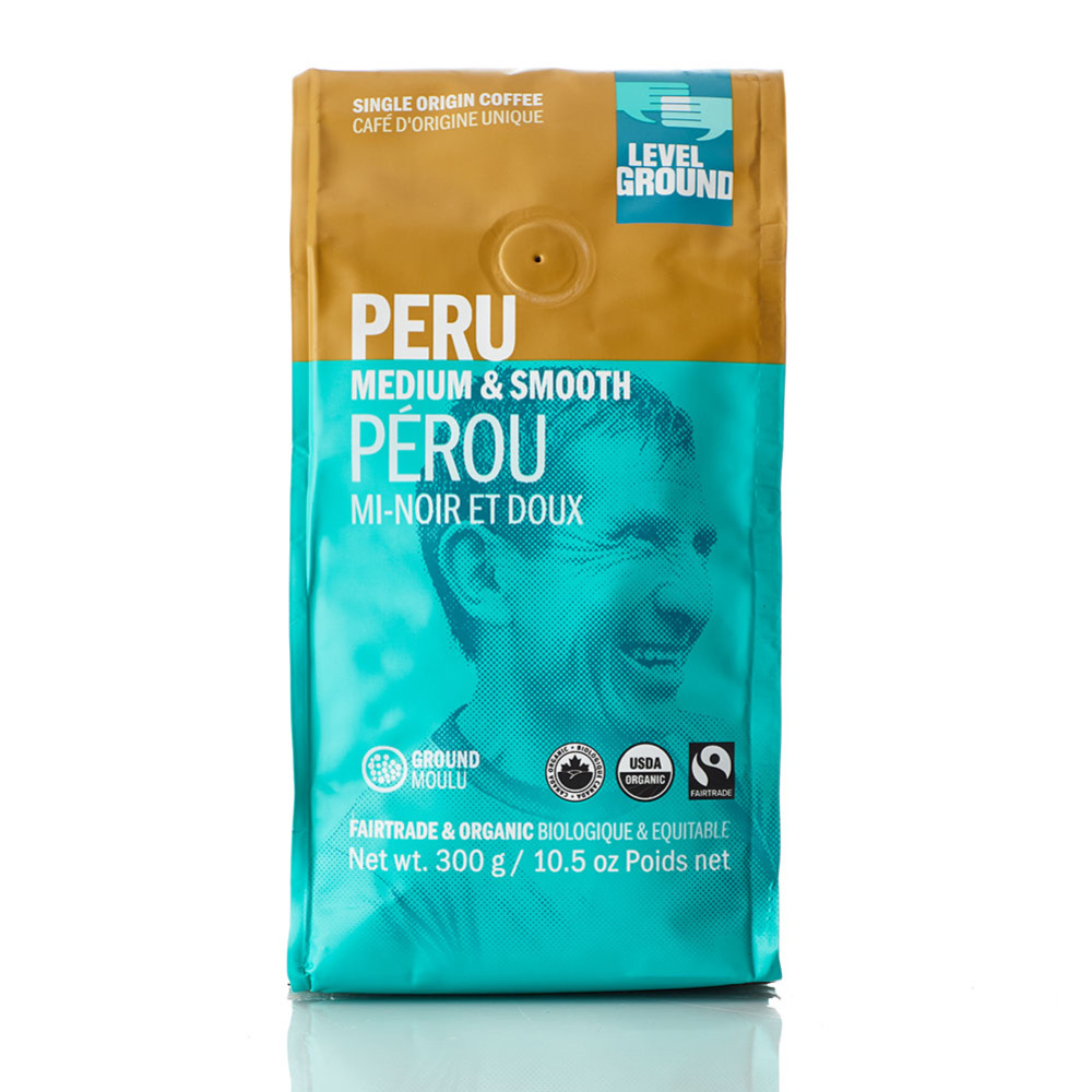 Organic Peruvian Blend Medium Ground Coffee
