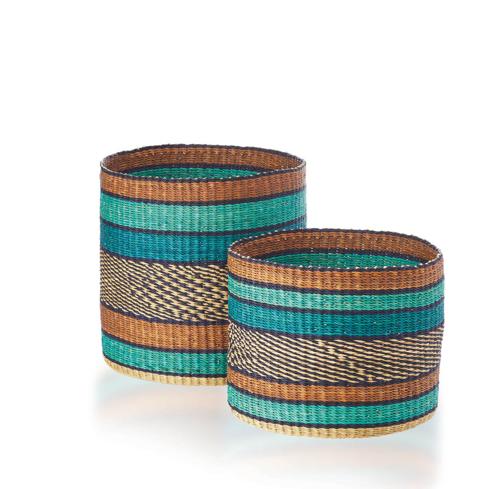 Ocean Nesting Baskets (XL) - Set of 2