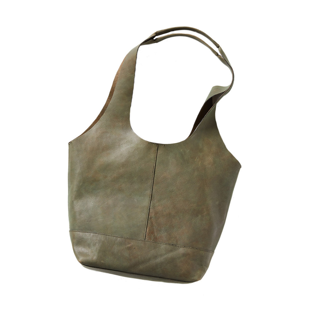 Shilani Leather Slouch Bag
