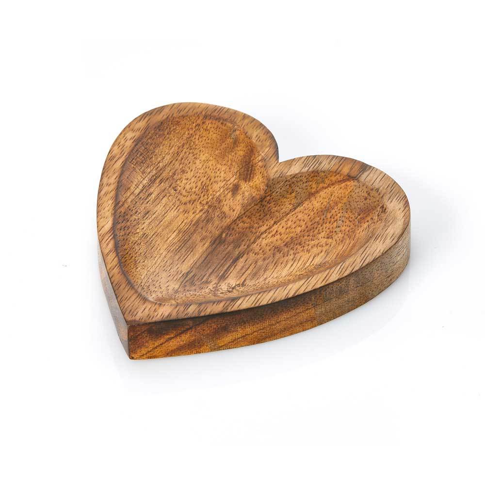 Carved Heart Trinket Dish