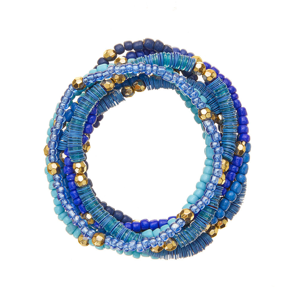 Nyra Bracelets - Goa Blue