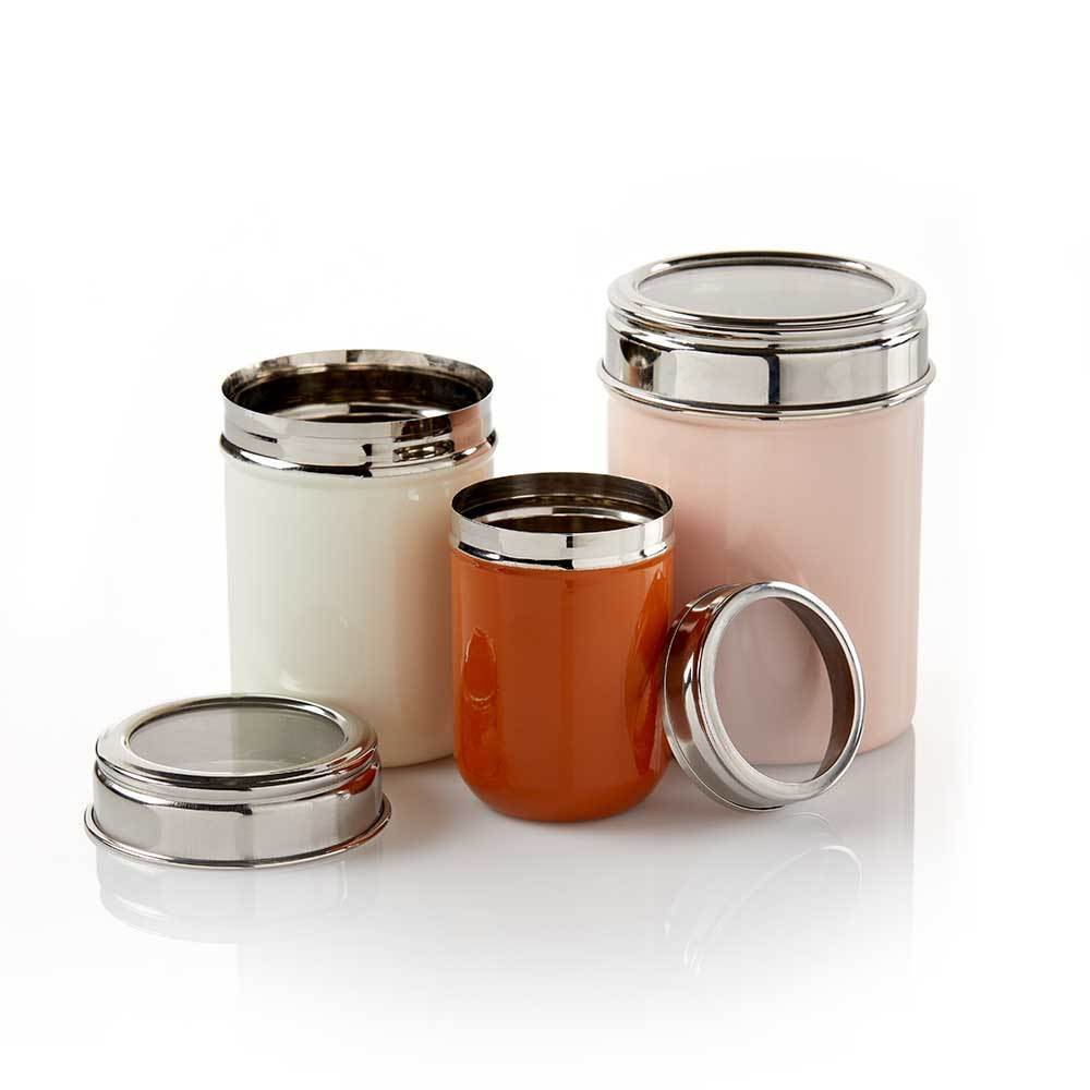 Canyon Ridge Steel Snack Containers - Set of 3