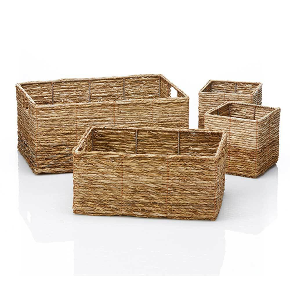 Badam Nesting Storage Baskets - Set of 4