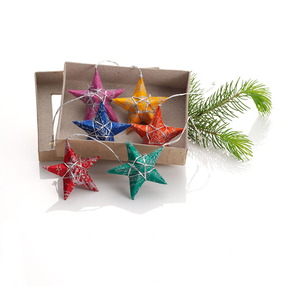 Wishing Stars Ornaments - Set of 6