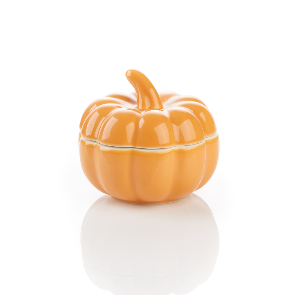 Ceramic Pumpkin Keepsake Box