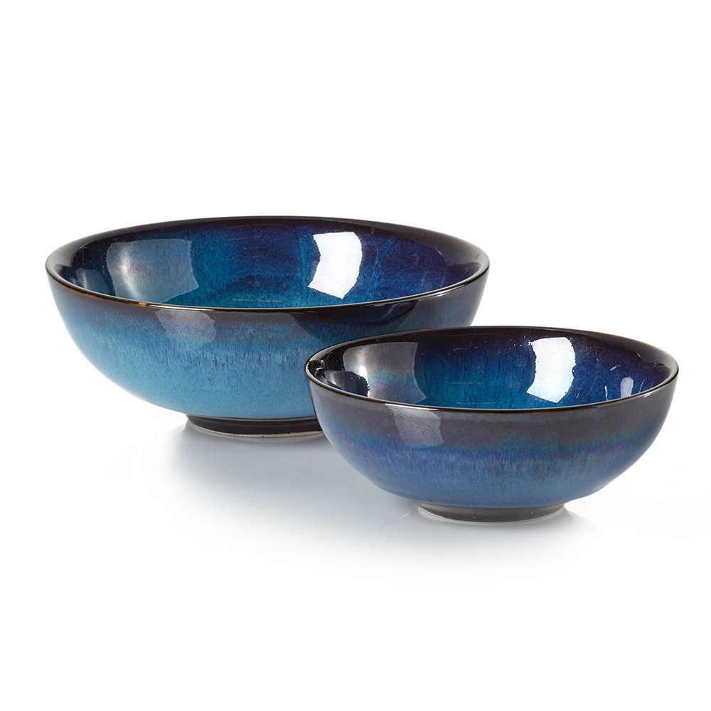 Lak Lake Ceramic Serving Bowls - Set of 2