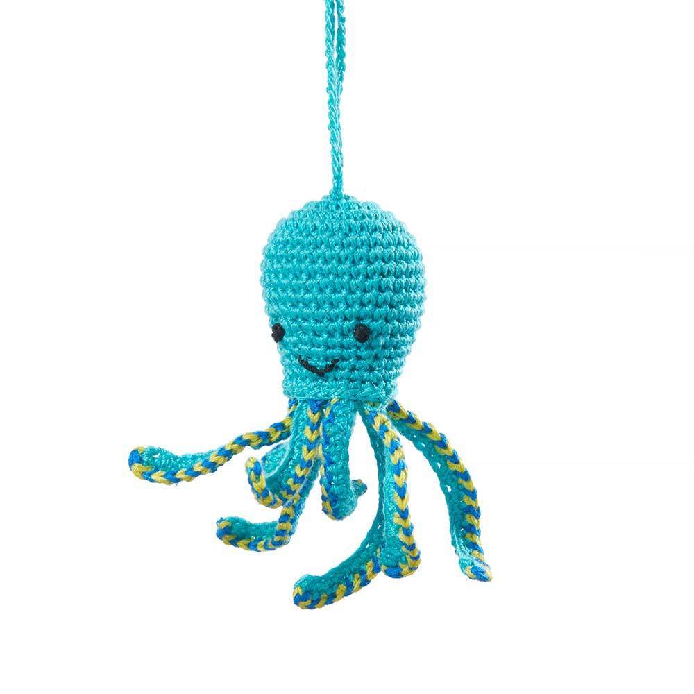 Octopus Crocheted Ornament