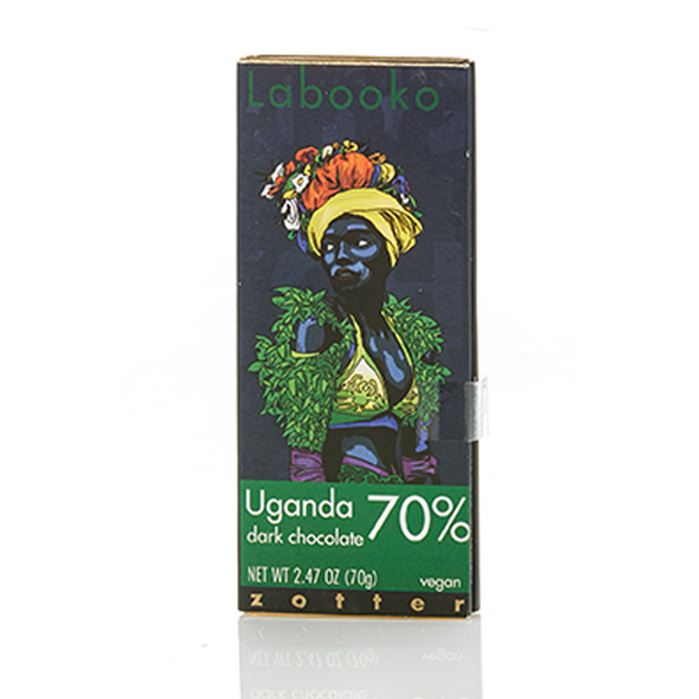 Uganda 70% Vegan Dark Chocolate Bar