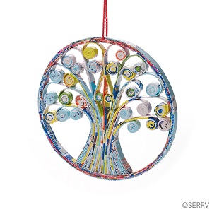Quilled Tree of Life Ornament
