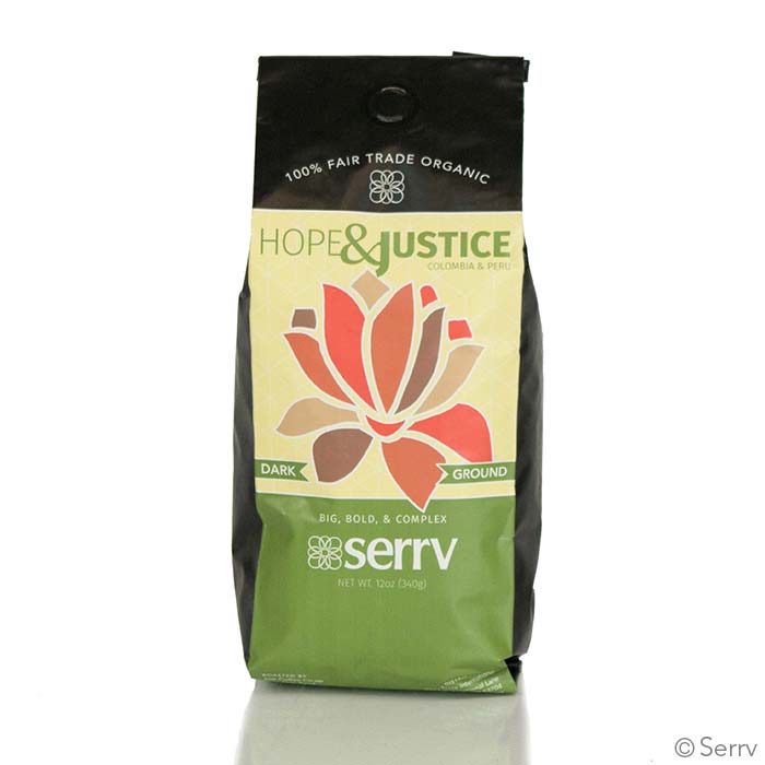SALE Hope & Justice Organic Dark Coffee Blend