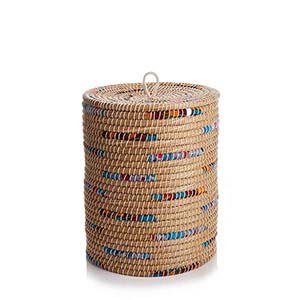 Product Image of Chindi Stripe Laundry Basket