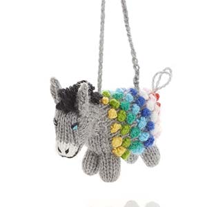 Product Image of Pom Donkey Ornament