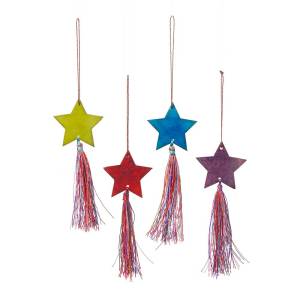 Product Image of Tagua Star Ornaments - Set of 4