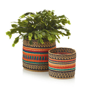 Product Image of Savannah Sunset Plant Baskets - Set of 2