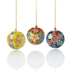 Product Image for Kashmiri Ball Ornament Set