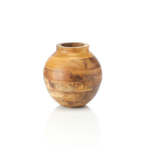 Product Image of Mango Wood Oval Vase