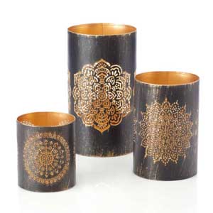 Product Image of Iron Mandala Lantern Set