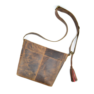 Product Image of Rustic Leather Crossbody Bag