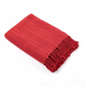 Product Image of Red Rethread Throw