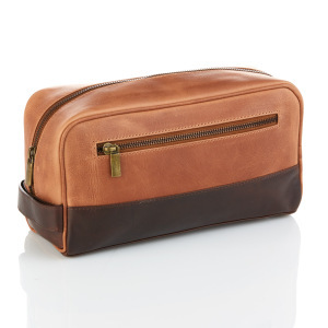Product Image of Copper & Chestnut Leather Dopp Bag