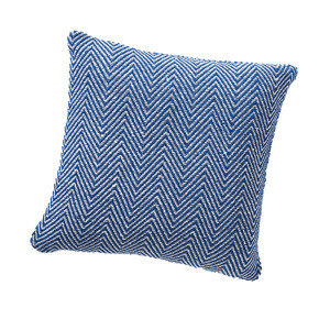 Product Image of Blue Chevron Rethread Pillow