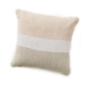 Product Image of Natural Stripe Rethread Pillow
