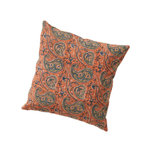 Product Image of Paisley & Lotus Kalamkari Reversible Pillow
