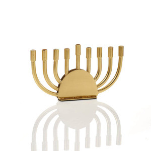 Product Image of Golden Brass Menorah