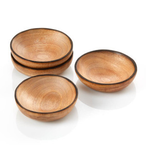Product Image of Charred Neem Dipping Bowls - Set of 4