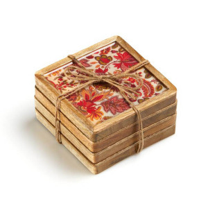 Product Image of Rustic Jaipur Coasters - Set of 4
