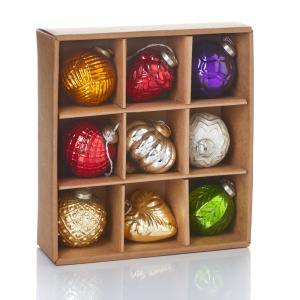 Product Image of Crafted Glass Ornament Collection