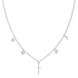 Product Image of Manna Cross Charm Necklace