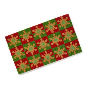 Product Image of Geo Snowflake Welcome Mat