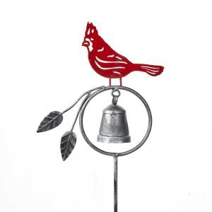 Product Image of Cardinal Chime Garden Stake
