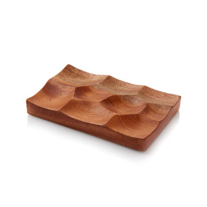 Sculpted Neem Jewelry Tray
