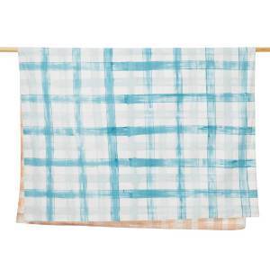 Product Image of Reversible Watercolor Gingham Tablecloth - Standard