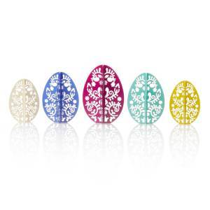 Product Image of Botanica Metal Eggs - Set of 5
