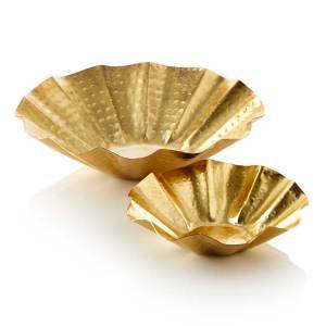 Product Image of Brass Petal Bowls - Set of 2