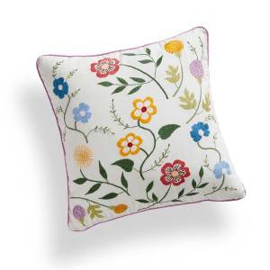 Product Image of Wildflower Embroidered Pillow