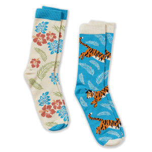 Product Image of Wild Side Bamboo Socks, Set of 2 - Large