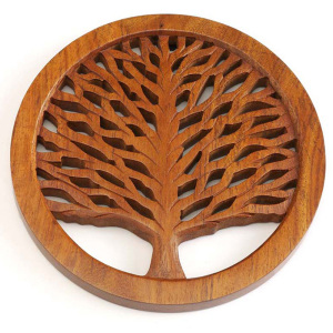 Product Image of Tree of Life Shesham Trivet