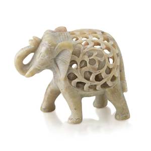 Product Image of Double-Carved Gorara Elephant
