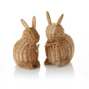 Product Image of Rattan Rabbits - Set of 2