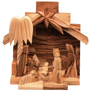 Product Image of Olive Wood Creche