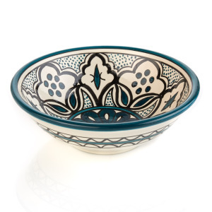 Product Image of Teal Jasmine West Bank Bowl