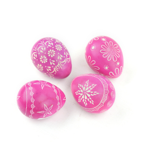 Product Image of Pink Soapstone Egg Set