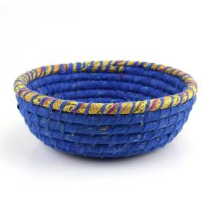 Product Image of Round Indigo Chindi Basket