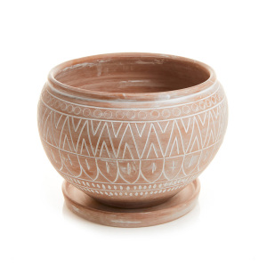 Product Image of Medium Globe Planter with Saucer