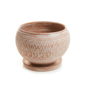 Product Image of Small Globe Planter with Saucer