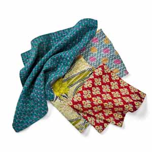 Kantha Napkins - Set of 4